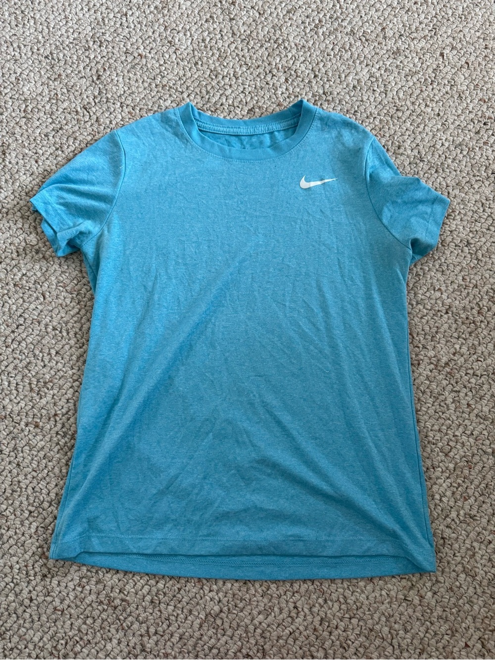 Nike Turquoise Crewneck Performance Tee